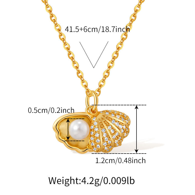 Sparkling Love Pendant Necklace — necklace, view 2