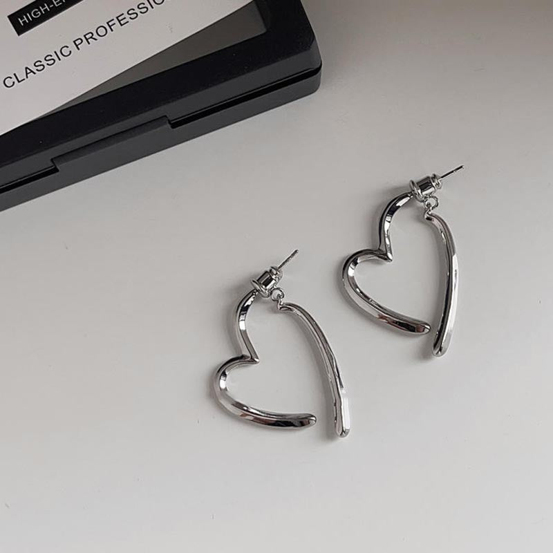 Line Love Stud Earrings — earrings, view 5