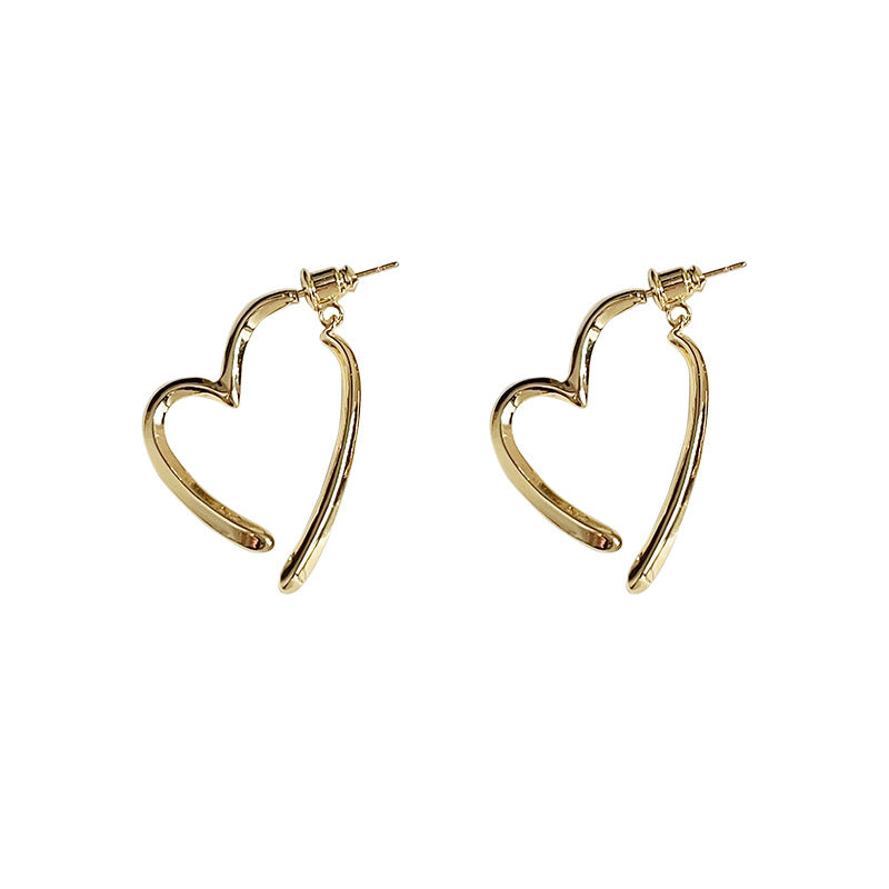 Line Love Stud Earrings — earrings, view 6