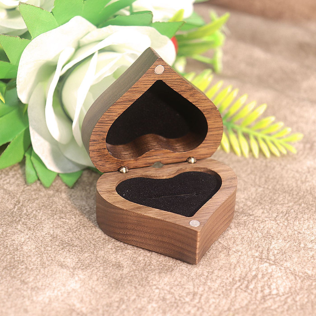 Heart-Shaped Wooden Ring Box — ring, view 9