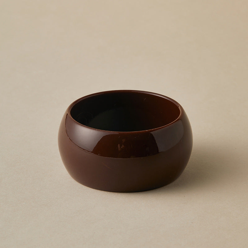 Bold Marbled Acrylic Statement Bracelet — bracelet, view 8