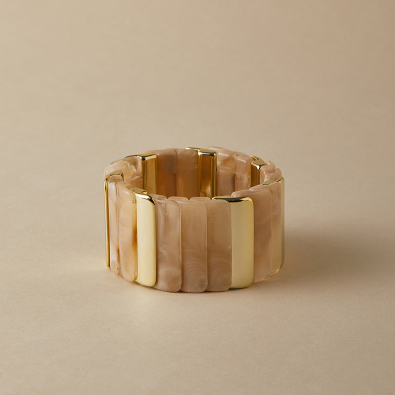 Color-Block Stretch Bangle — bracelet, view 7