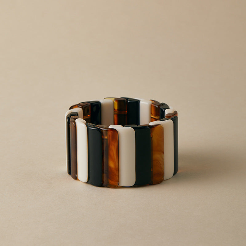 Color-Block Stretch Bangle — bracelet, view 14