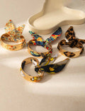 Leopard Flower Print Bracelet — bracelet