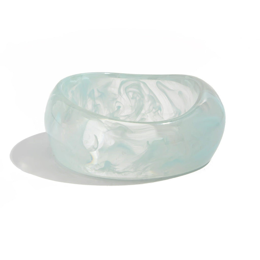 Chunky Irregular Resin Bangle — bracelet, view 10