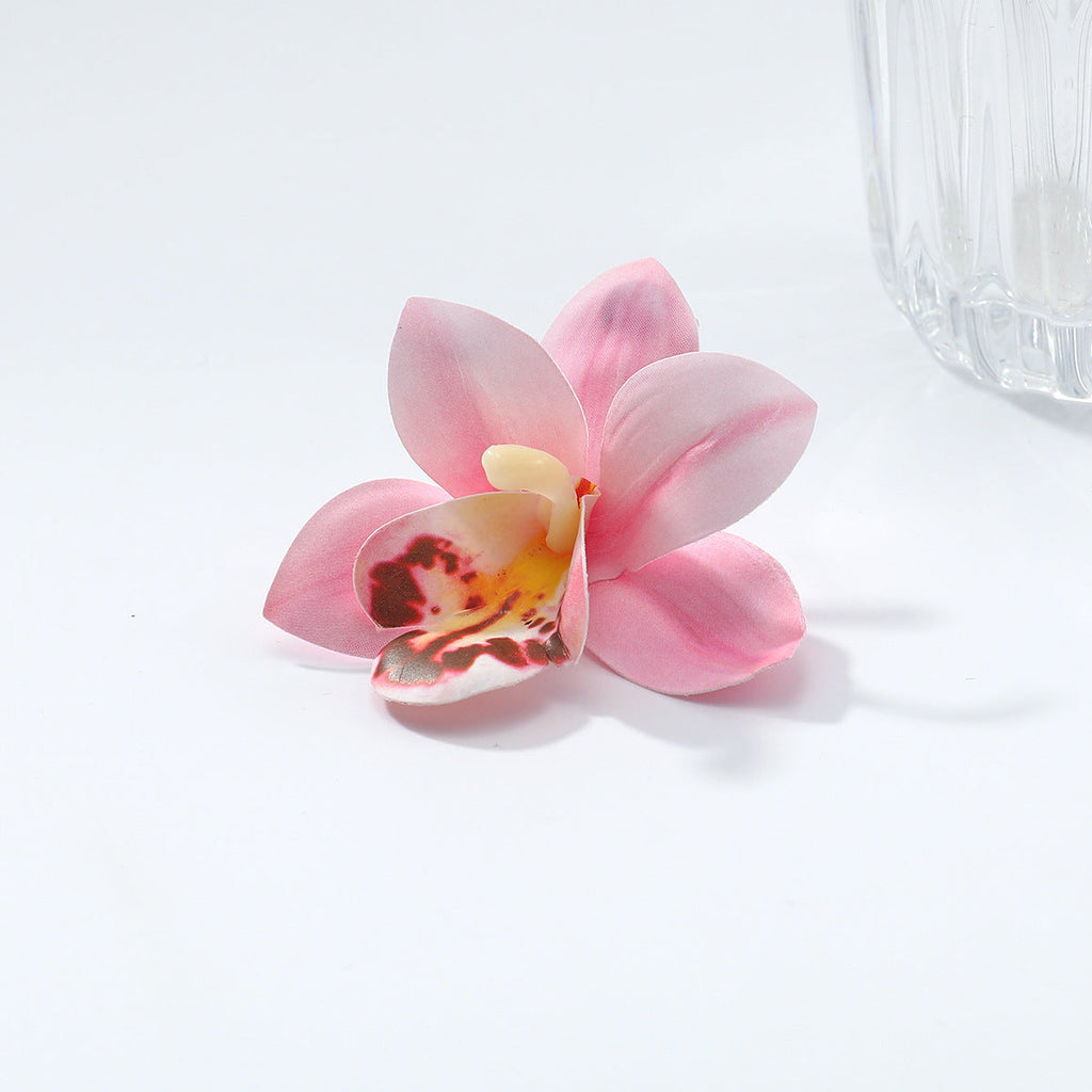 Layered Orchid Stud Earrings — earrings, view 13