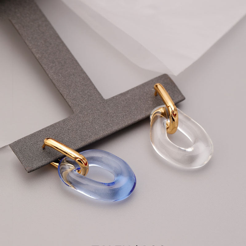 Irregular Statement Hoop Earrings — earrings, view 5