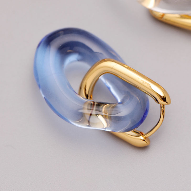 Irregular Statement Hoop Earrings — earrings, view 8