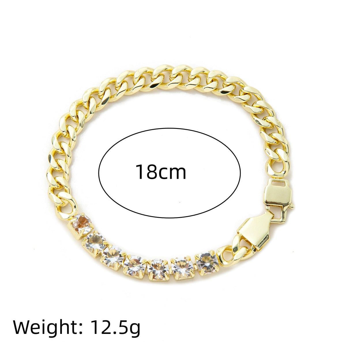 Punk Style Rhinestone Choker — necklace, view 7