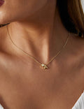 Letter Pendant Choker Necklace — necklace