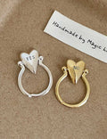 Heart Fidget Spinner Ring — ring