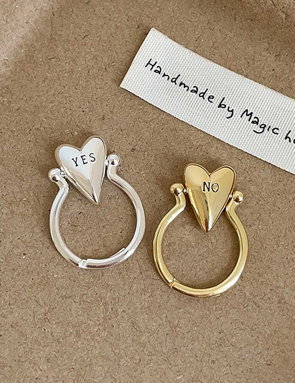 Heart Fidget Spinner Ring — ring