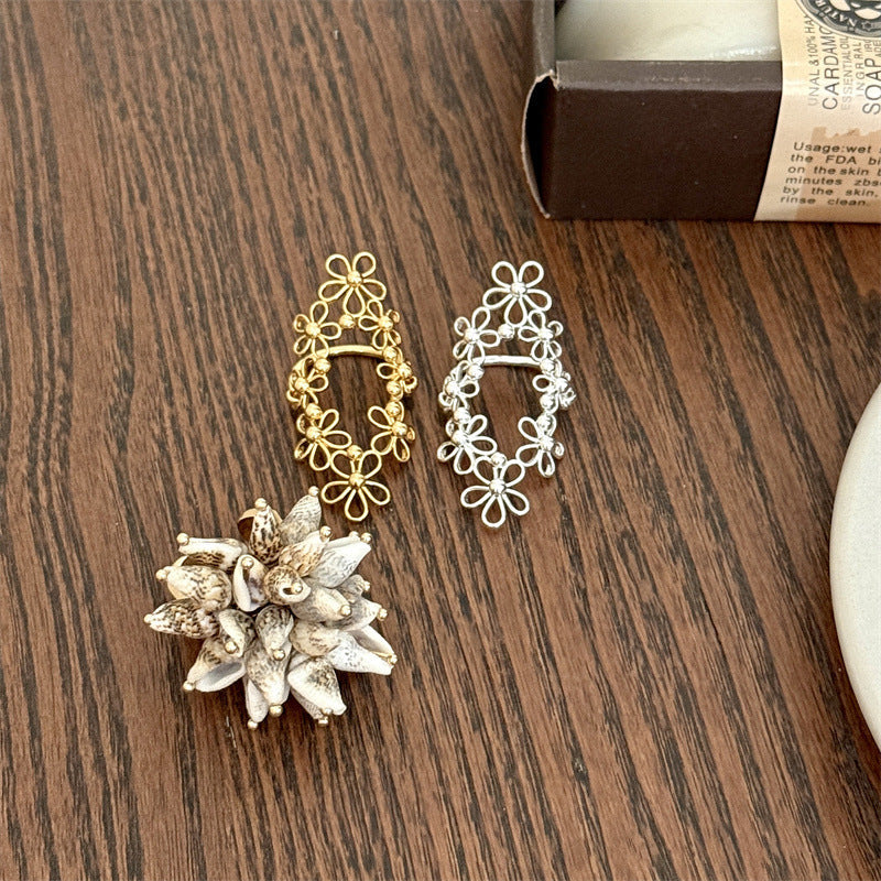 Lace Flower Statement Ring — ring, view 2