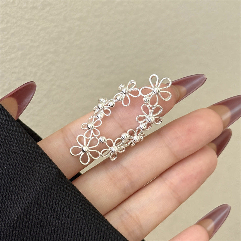Lace Flower Statement Ring — ring, view 9