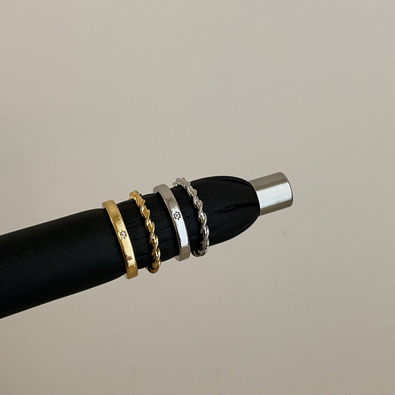 Starburst Twisted Rope Ring — ring, view 7