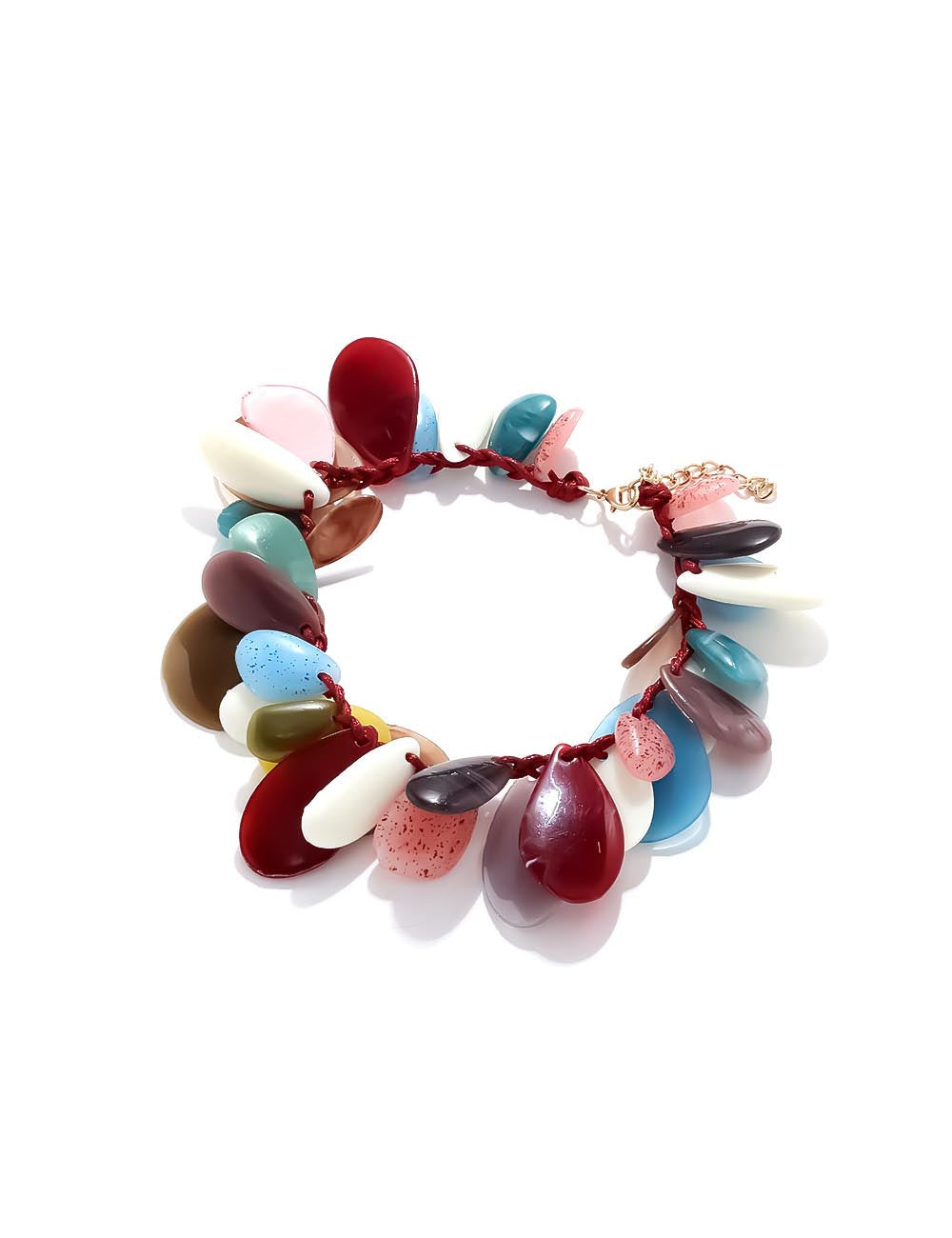Chunky Multi-Color Resin Necklace — necklace