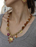 Two-Strand Hearts Pendant Necklace — necklace