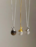Bottle-Shaped Pendant Necklace — necklace