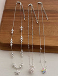 Beaded Star Pendant Necklace — necklace