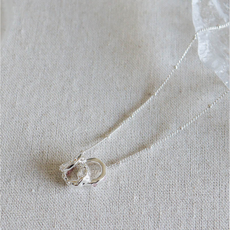 Cubic Zirconia Choker Chain Necklace — necklace, view 3