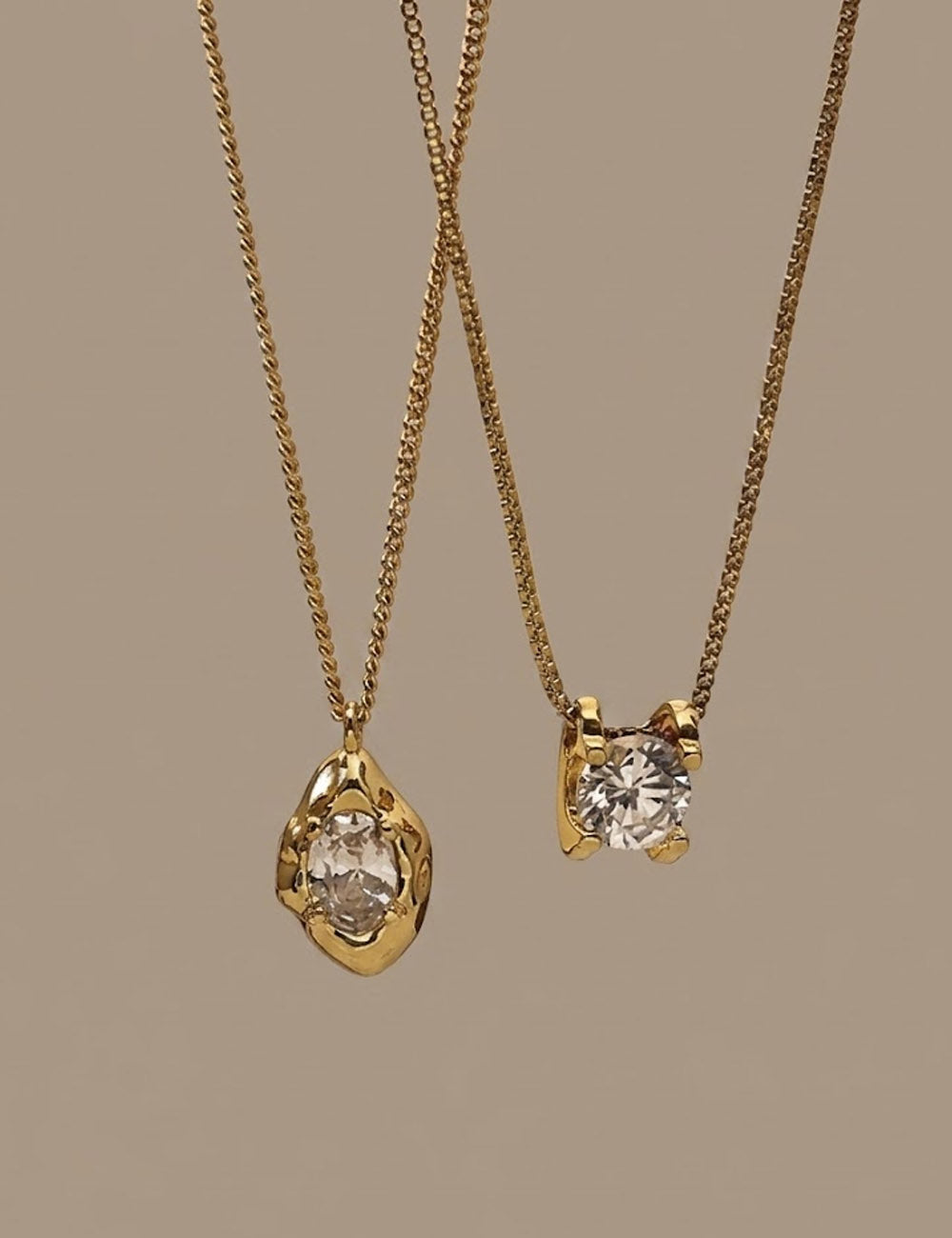 Sparkling Choker Necklace — gold necklace