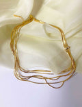 Multi-Layer Snake Chain Necklace — necklace