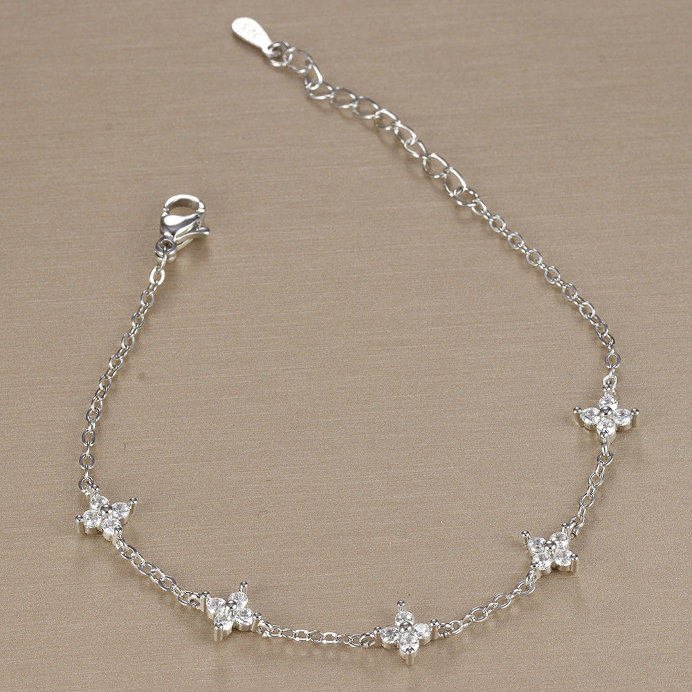 Flower Pendant Choker Necklace — necklace, view 11