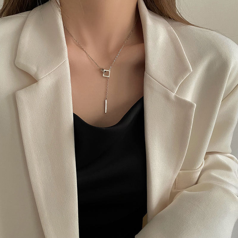 Layered Starfish Heart Necklace — necklace, view 13