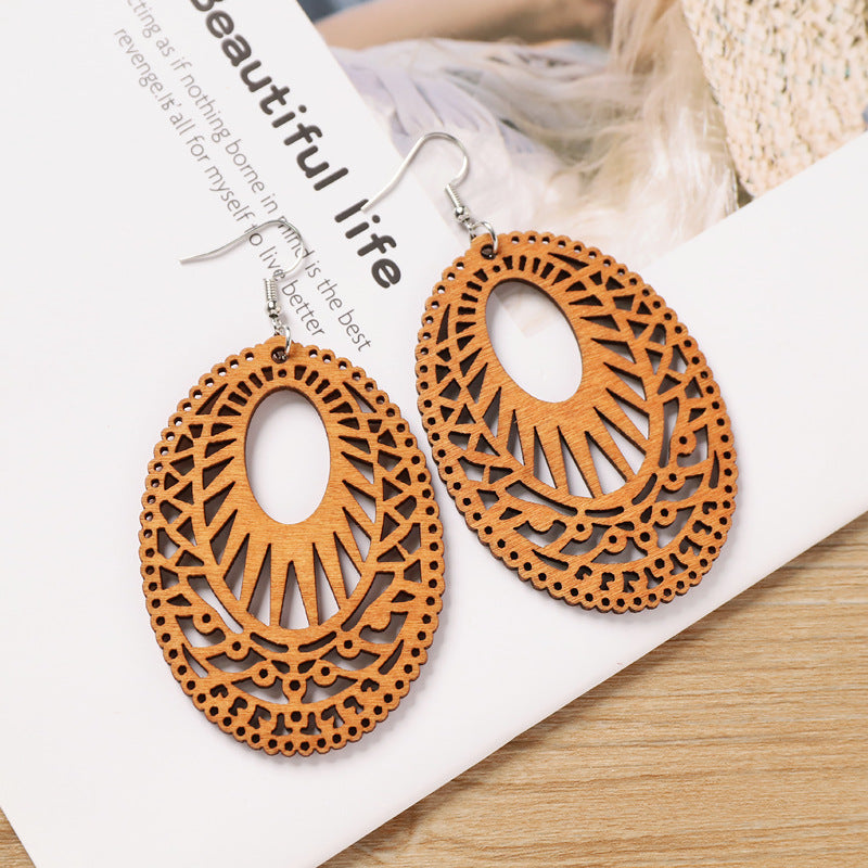 Hollow-Out Butterfly Earrings — earrings, view 3