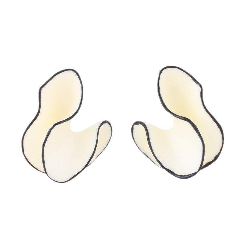 Irregular Floral Stud Earrings — earrings, view 5