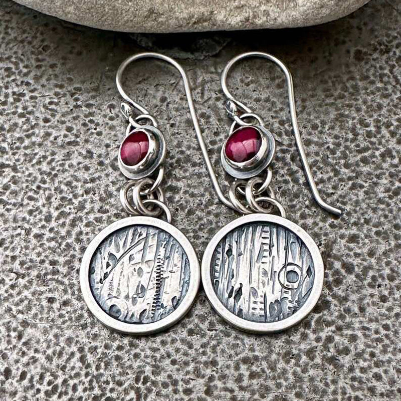 Geometric Cubic Zirconia Drop Earrings — earrings, view 12