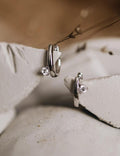 Rhinestone Stud Earrings — earrings