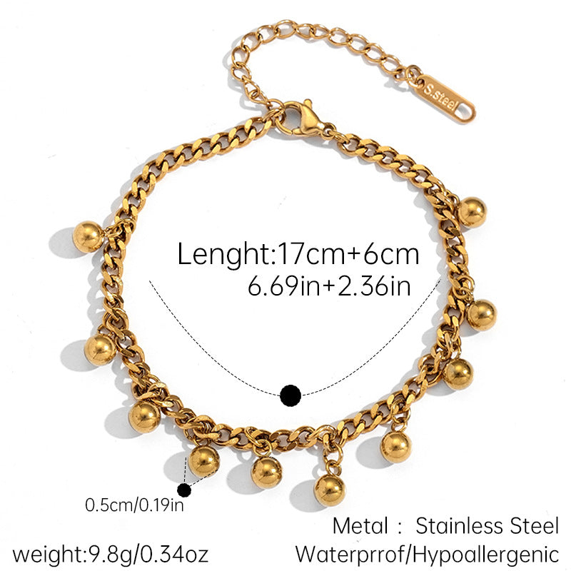 Chunky Cuban Link Chain Bracelet — bracelet, view 15