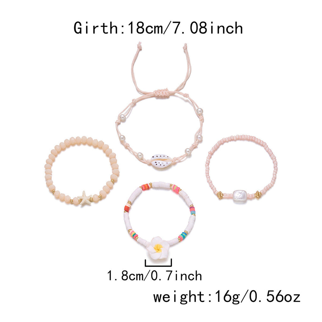 Seed Bead Beach Bracelet Set — bracelet, view 14