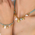 Ocean Charm Extension Chain Bracelet — bracelet