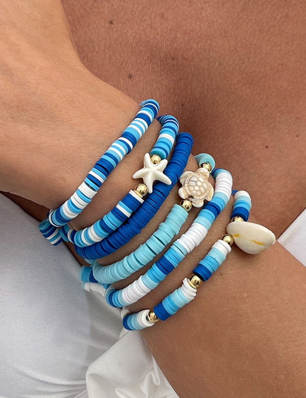 Boho Floral Beaded Bracelet — bracelet