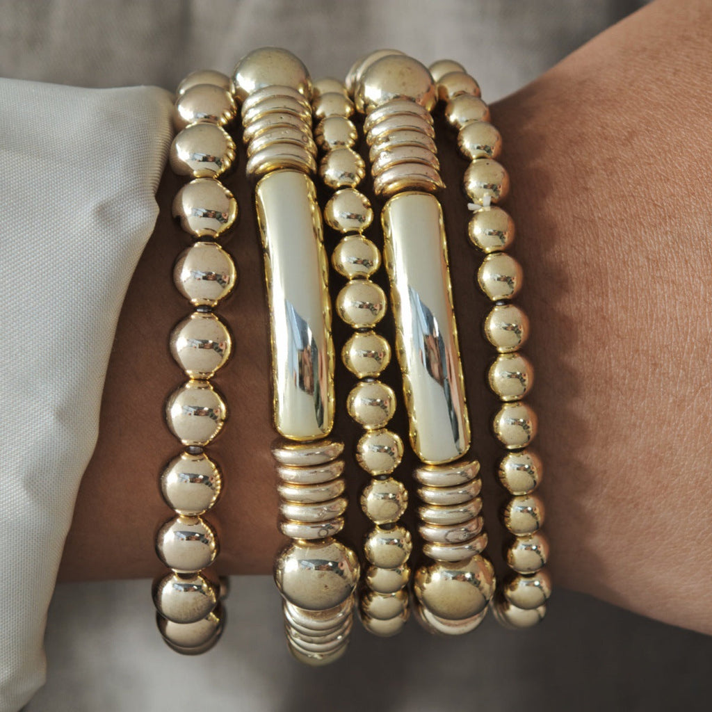 Irregular Resin Stone Bracelet — bracelet, view 4