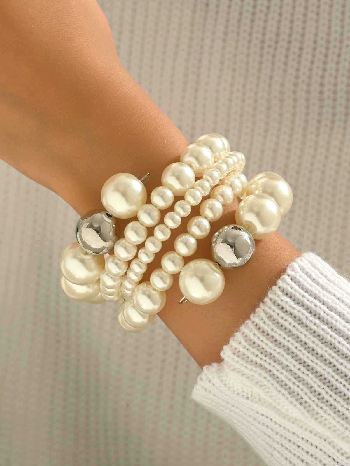 Irregular Resin Stone Bracelet — bracelet, view 14