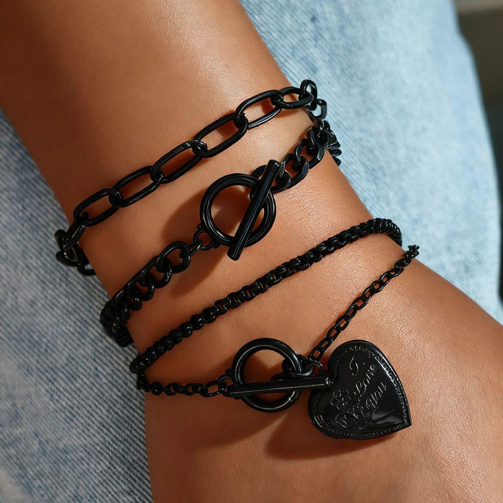 Irregular Resin Stone Bracelet — bracelet, view 17