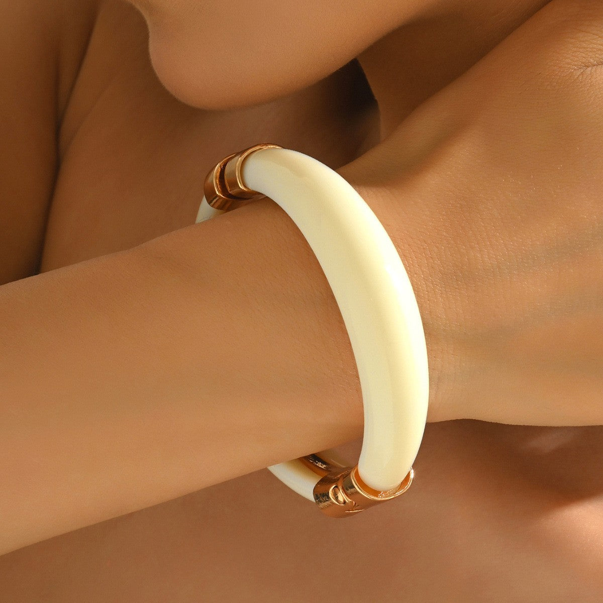 Irregular Resin Stone Bracelet — bracelet, view 23