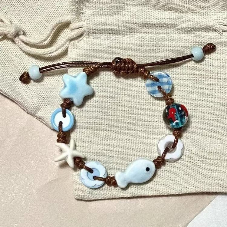 Dopamine Bead Star Bracelet — bracelet, view 7