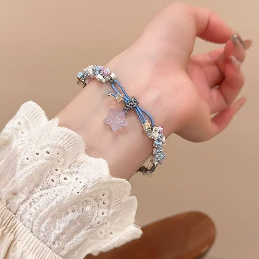 Dopamine Bead Star Bracelet — bracelet, view 12