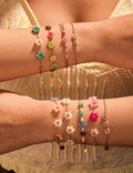 Layered Daisy Chain Bracelet — bracelet