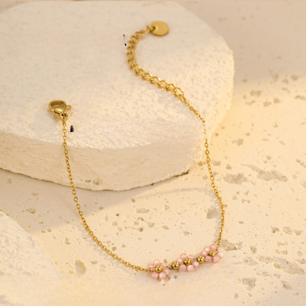 Layered Daisy Chain Bracelet — bracelet, view 10