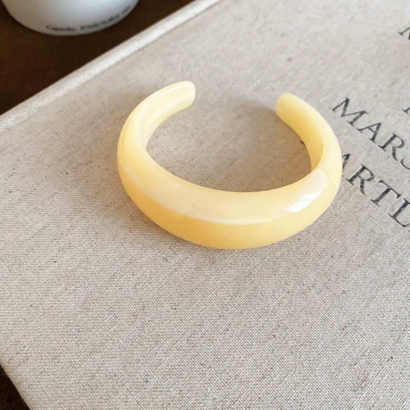 Shell Pearl Stackable Bangle — bracelet, view 11