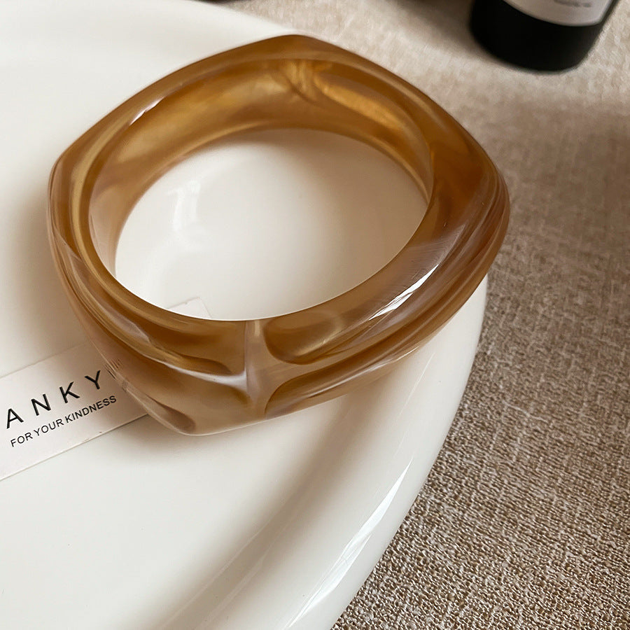 Shell Pearl Stackable Bangle — bracelet, view 27