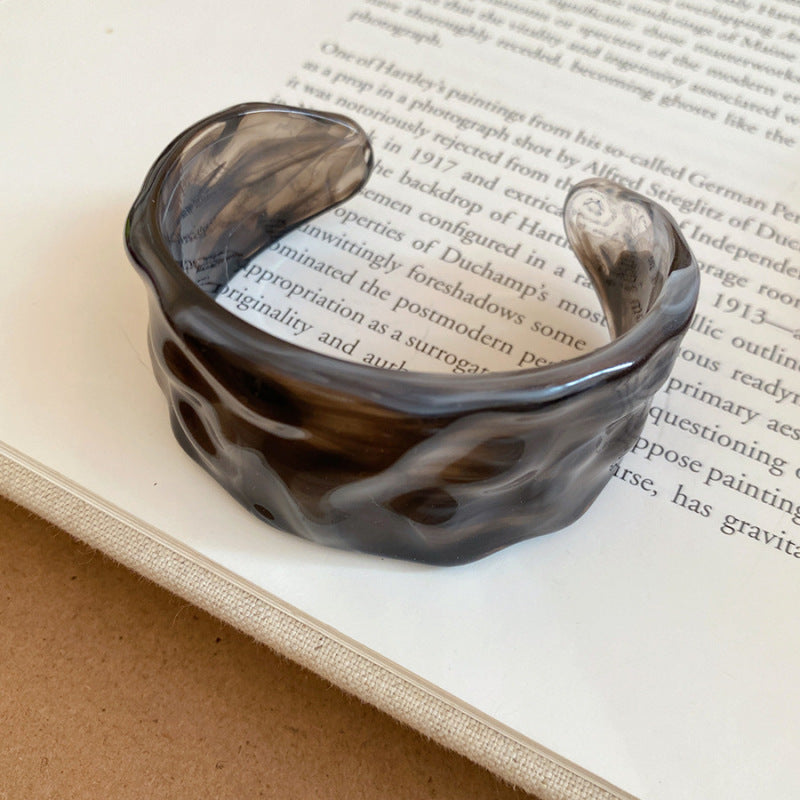 Shell Pearl Stackable Bangle — bracelet, view 38
