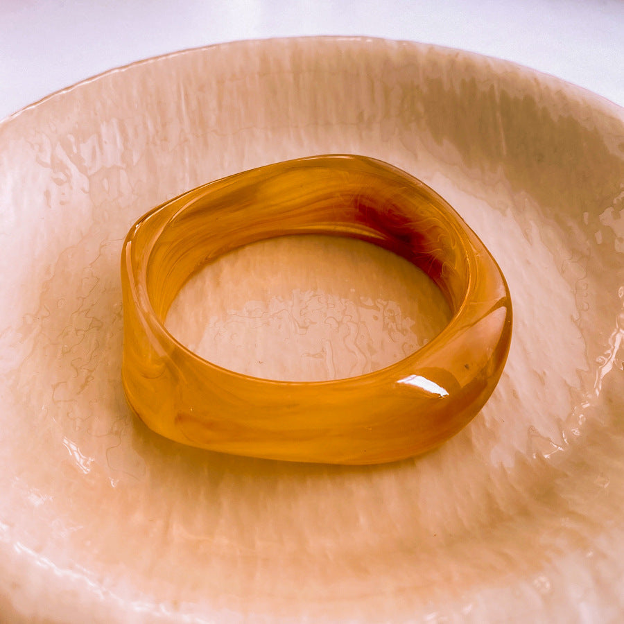 Shell Pearl Stackable Bangle — bracelet, view 40