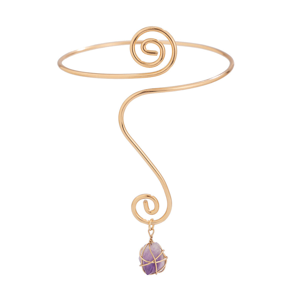 Wire Wrapped Rhombus Bracelet — bracelet, view 5