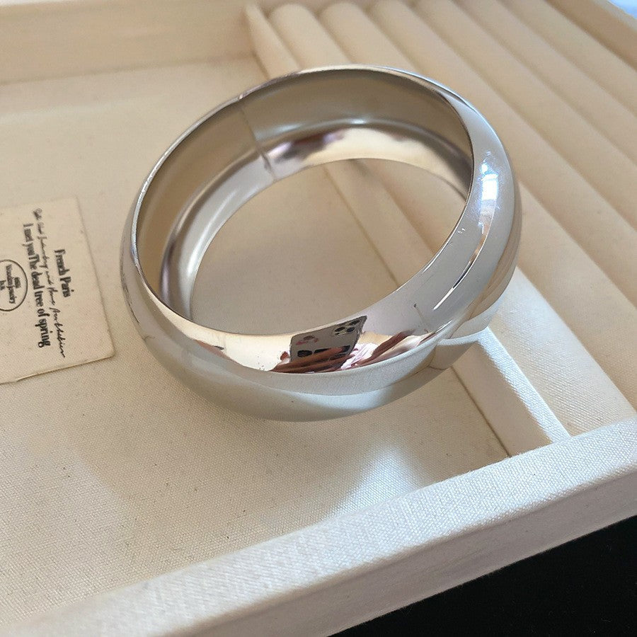 Wave Shape Cubic Zirconia Bracelet — bracelet, view 24